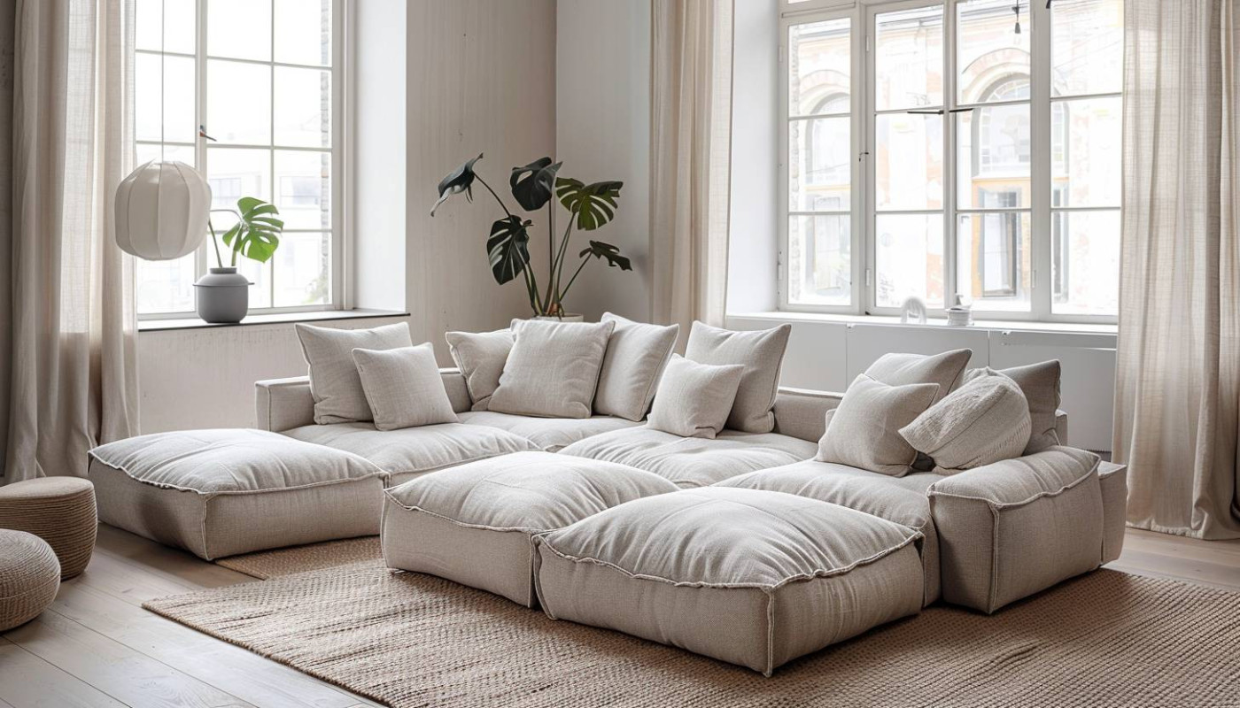 Design - Comment choisir la housse idéale pour votre canapé modulaire