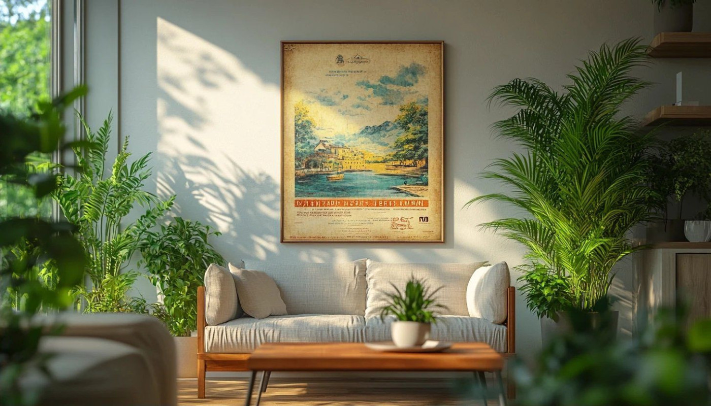 Design - Comment intégrer des affiches vintage dans une déco moderne ?