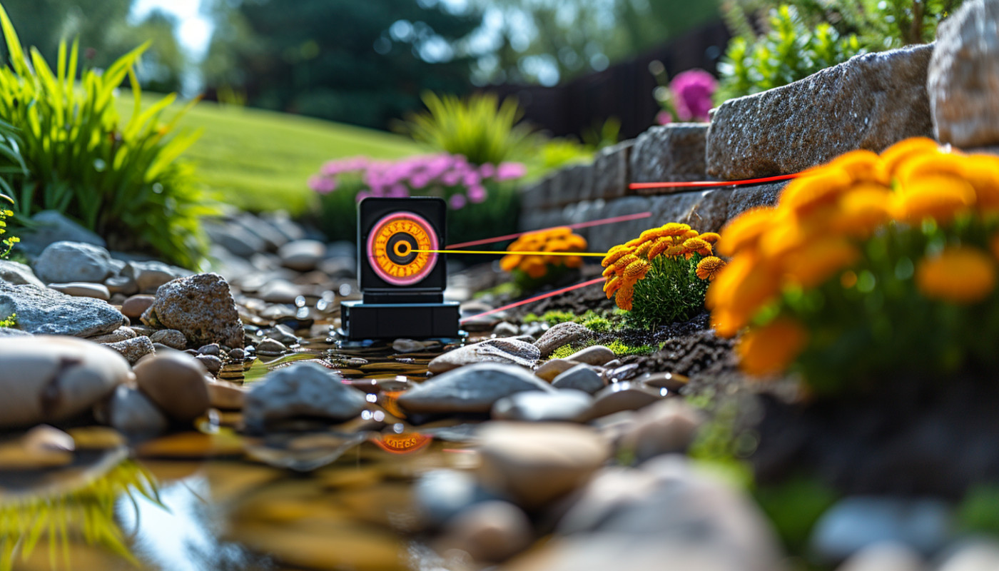 Jardin - Comment intégrer un niveau laser dans l'aménagement de votre jardin pour une précision immaculée