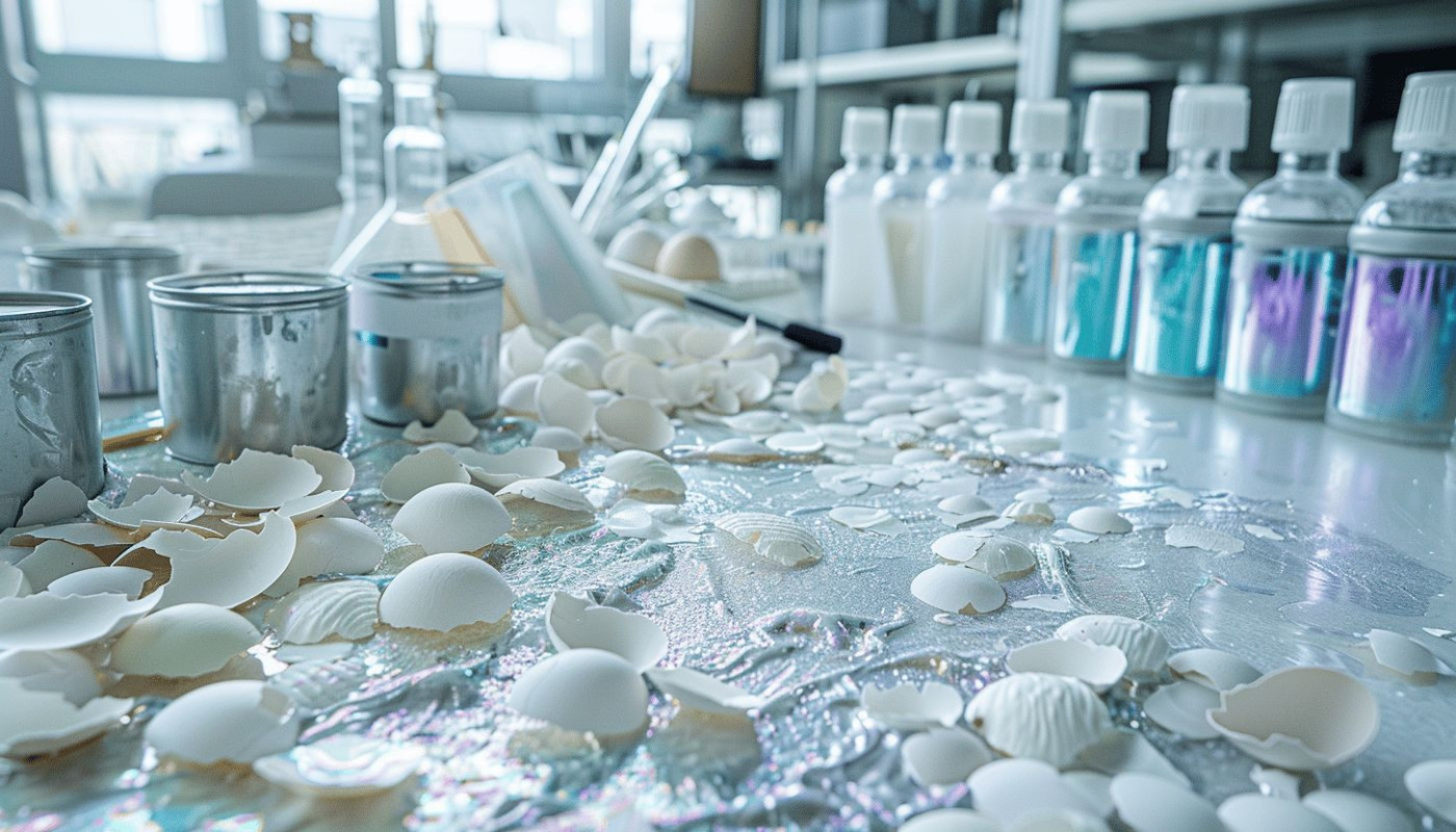 Design - Comment les coquilles d'œufs améliorent les peintures réfléchissantes