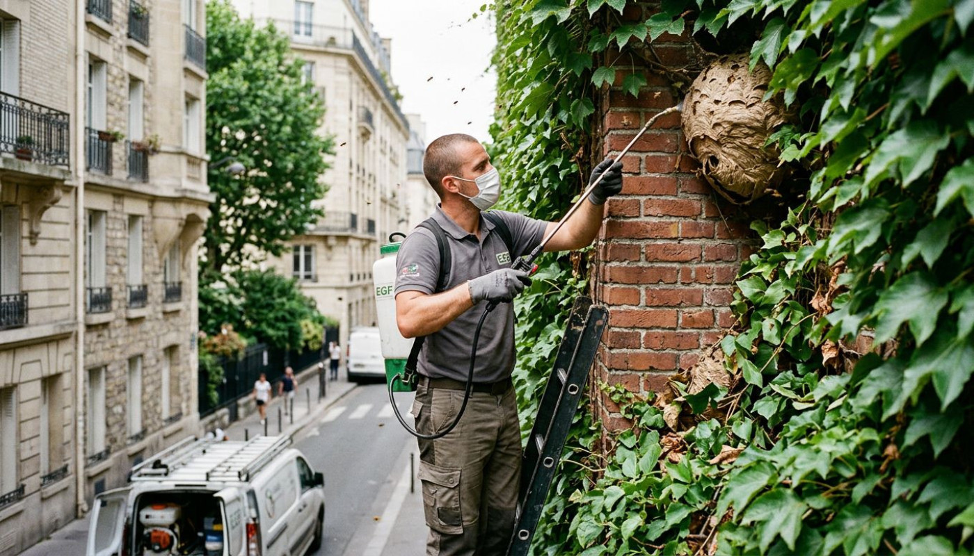 Entreprise guêpes frelons : la nouvelle urgence de l’été face aux invasions urbaines