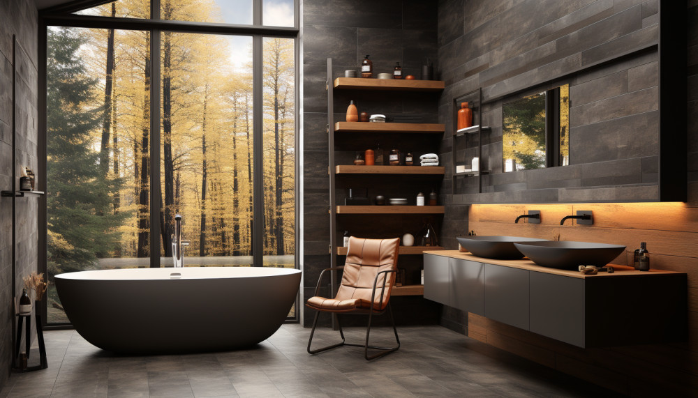 Général - Exploration des tendances modernes du carrelage pour toilettes : équilibre entre esthétique et économie